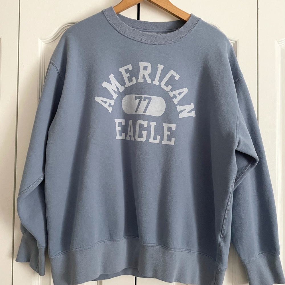 AE SUPER SOFT FLEECE OVERSIZED VINTAGE CREW NECK SWEATSHIRT
